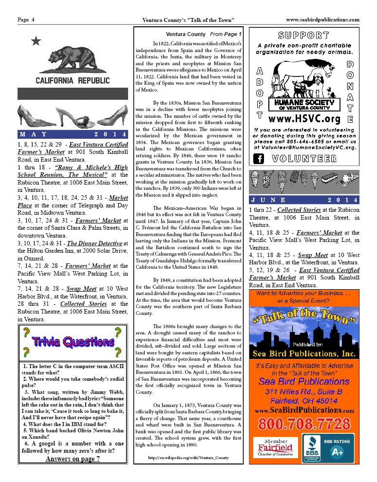 Ventura County Page 4